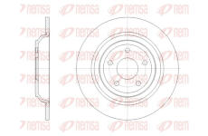 Brzdový kotouč REMSA 62095.00