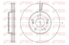 Brzdový kotouč REMSA 62107.10