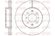Brzdový kotouč REMSA 6224.10