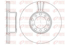 Brzdový kotouč REMSA 6274.10