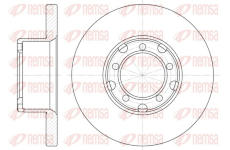 Brzdový kotouč REMSA 6296.00
