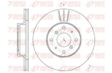 Brzdový kotouč REMSA 6322.10