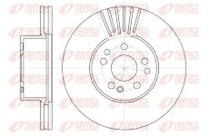 Brzdový kotouč REMSA 6353.10