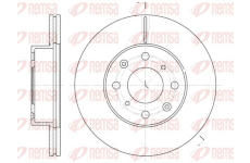 Brzdový kotouč REMSA 6366.10
