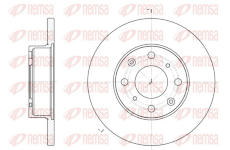 Brzdový kotouč REMSA 6370.00