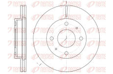 Brzdový kotouč REMSA 6376.10