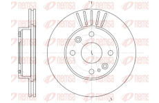 Brzdový kotouč REMSA 6386.10