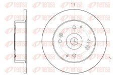 Brzdový kotouč REMSA 6448.00