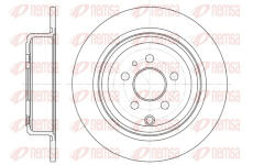 Brzdový kotouč REMSA 6502.00
