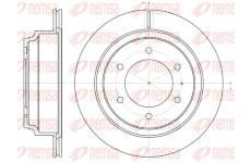 Brzdový kotouč REMSA 6515.10