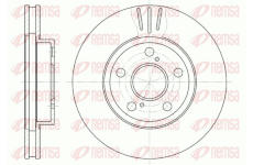Brzdový kotouč REMSA 6540.10