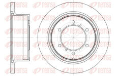 Brzdový kotouč REMSA 6552.00