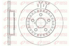 Brzdový kotouč REMSA 6561.10