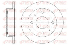 Brzdový kotouč REMSA 6568.00