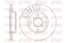 Brzdový kotouč REMSA 6569.10