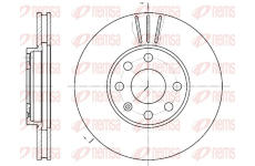 Brzdový kotouč REMSA 6572.10