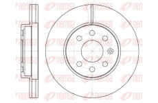 Brzdový kotouč REMSA 6573.10