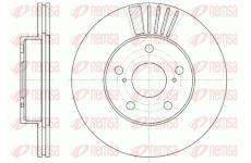 Brzdový kotouč REMSA 6582.10