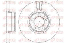 Brzdový kotouč REMSA 6599.10
