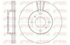 Brzdový kotouč REMSA 6610.10