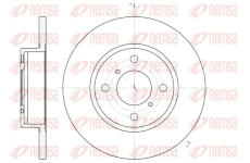 Brzdový kotouč REMSA 6621.00