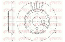 Brzdový kotouč REMSA 6624.10