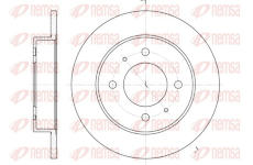 Brzdový kotouč REMSA 6627.00