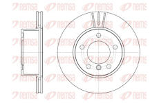 Brzdový kotouč REMSA 6651.10