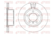 Brzdový kotouč REMSA 6652.10