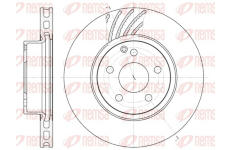 Brzdový kotouč REMSA 6677.10