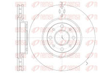Brzdový kotouč REMSA 6734.10