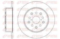 Brzdový kotouč REMSA 6752.00