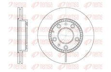 Brzdový kotouč REMSA 6767.10