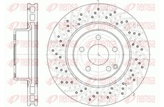 Brzdový kotouč REMSA 6780.10