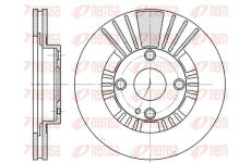 Brzdový kotouč REMSA 6812.10