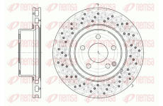 Brzdový kotouč REMSA 6817.10