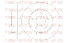 Brzdový kotouč REMSA 6820.00