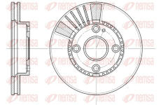 Brzdový kotouč REMSA 6834.10