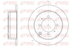 Brzdový kotouč REMSA 6838.00