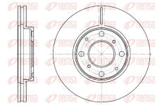 Brzdový kotouč REMSA 6844.10
