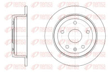Brzdový kotouč REMSA 6872.00