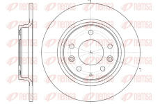 Brzdový kotouč REMSA 6881.00