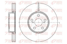 Brzdový kotouč REMSA 6887.10