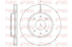 Brzdový kotouč REMSA 6890.10
