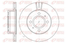 Brzdový kotouč REMSA 6927.10