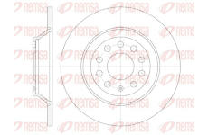 Brzdový kotouč REMSA 6969.00
