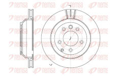 Brzdový kotouč REMSA 6971.10