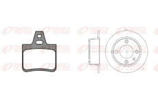 Souprava brzd, kotoučová brzda REMSA 8102.00