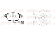 Souprava brzd, koutocova brzda REMSA 81030.02