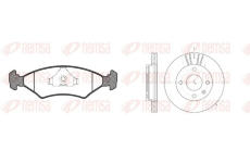 Souprava brzd, kotoučová brzda REMSA 8119.01